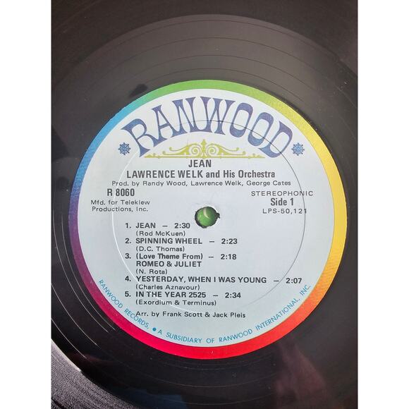 Very Rare Vintage Lawrence Welk and His Orchestra - Jean - Ranwood Records R8060 - Picture 5 of 7